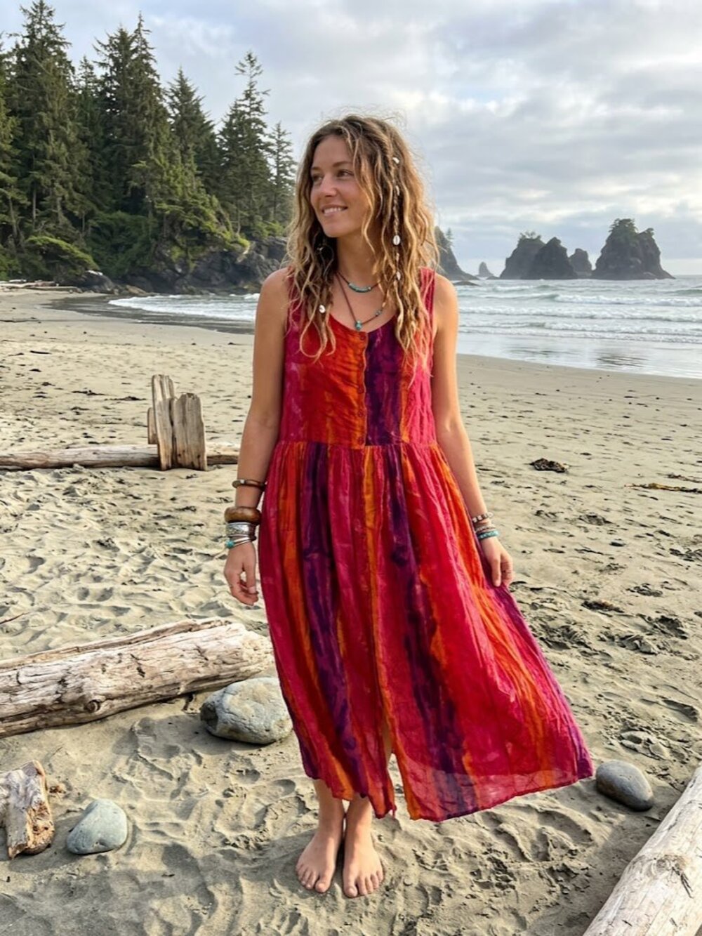 Boho Cotton Summer Dress